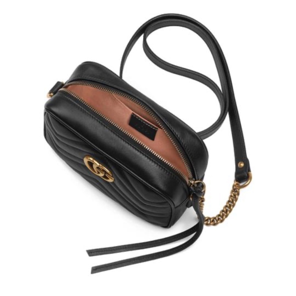 Authentic GG Marmont matelassé mini bag - Picture 5 of 12